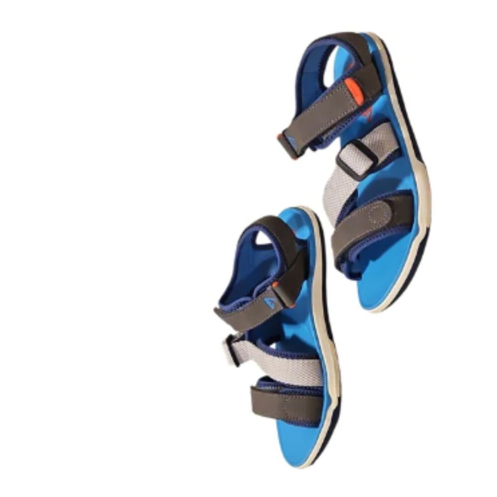 PLAE Kids Sandals in Blue and Gray